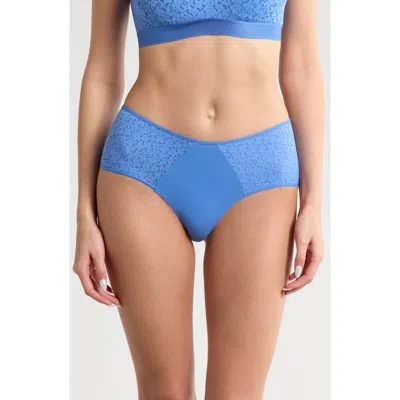 Chantelle Lingerie Norah Hipster Briefs In Antoinette Blue-0p2