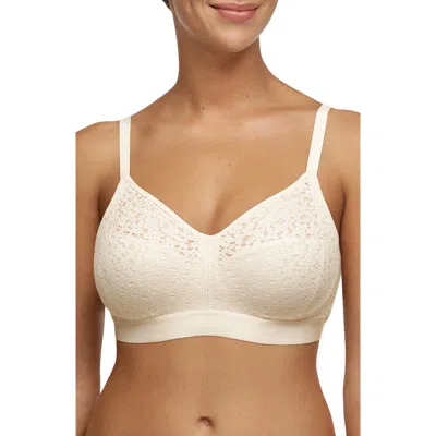 Chantelle Lingerie Norah Supportive Wireless Bra In White