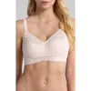 Chantelle Lingerie Norah Supportive Wireless Bra In Blushing Pink
