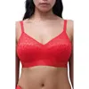 Chantelle Lingerie Norah Supportive Wireless Bra In Poppy Red