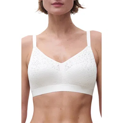 Chantelle Lingerie Norah Supportive Wireless Bra In White