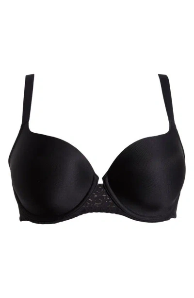 Chantelle Lingerie Norah Sweetheart Underwire T-shirt Bra In Black