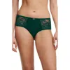 Chantelle Lingerie Origins Hipster Briefs In Empire Green