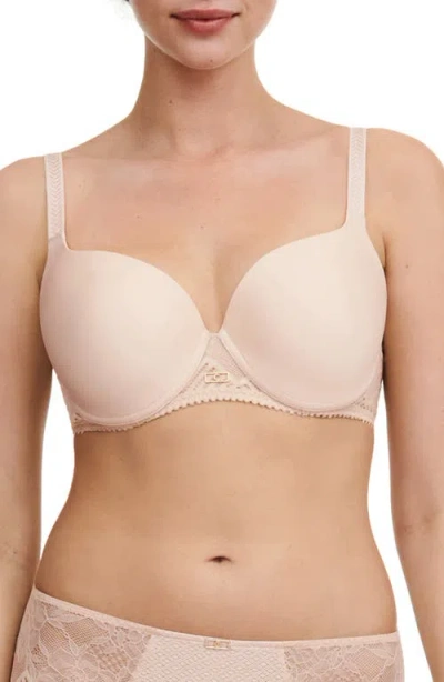 Chantelle Lingerie Origins Sweetheart Underwire T-shirt Bra In Nude Blush