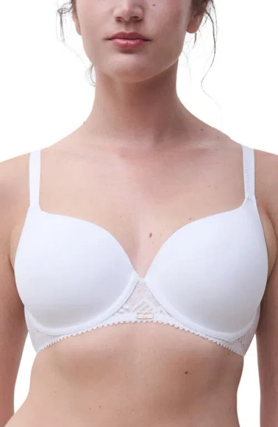 Chantelle Lingerie Origins Sweetheart Underwire T-shirt Bra In White