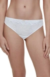 Chantelle Lingerie Origins Thong In White
