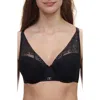 Chantelle Lingerie Origins Underwire Plunge Bra In Black
