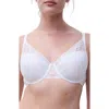 Chantelle Lingerie Origins Underwire Plunge Bra In White