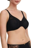 Chantelle Lingerie Origins Underwire Unlined Full Coverage Bra In Black