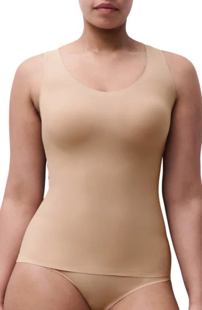 Chantelle Lingerie Padded Tank In Brown
