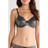 Chantelle Lingerie Rive Gauche Full Coverage Underwire Bra In Gray