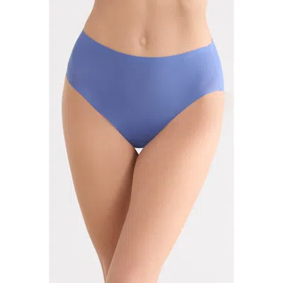 Chantelle Lingerie Soft Stretch High Cut Briefs In Blue