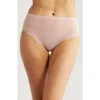 Chantelle Lingerie Soft Stretch High Cut Briefs In Rose Authentique