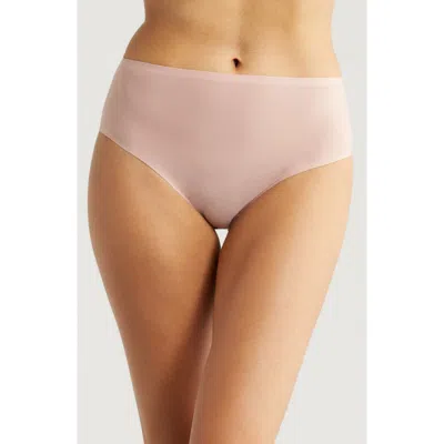 Chantelle Lingerie Soft Stretch High Cut Briefs In Rose Authentique