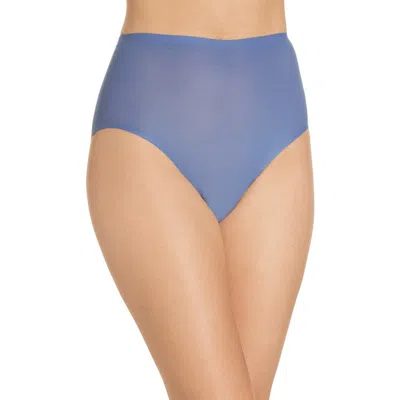 Chantelle Lingerie Soft Stretch High Waist Briefs In Blue