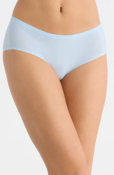 Chantelle Lingerie Soft Stretch Seamless Hipster Panties In Blue