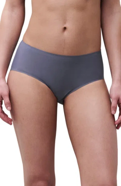 Chantelle Lingerie Soft Stretch Seamless Hipster Panties In Gray