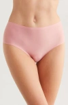 Chantelle Lingerie Soft Stretch Seamless Retro Thong In Pink