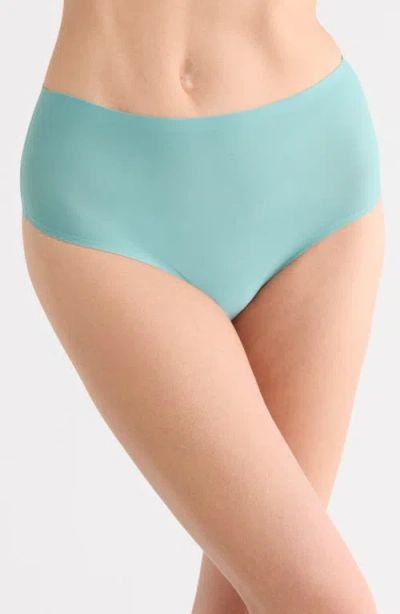 Chantelle Lingerie Soft Stretch Seamless Retro Thong In Blue
