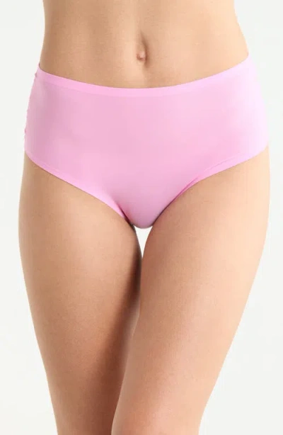 Chantelle Lingerie Soft Stretch Seamless Retro Thong In Pink