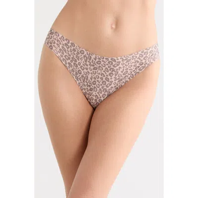 Chantelle Lingerie Soft Stretch Thong In Animal Print