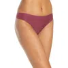 Chantelle Lingerie Soft Stretch Thong In Brown