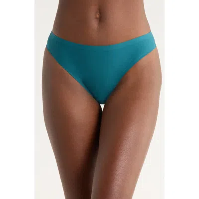 Chantelle Lingerie Soft Stretch Thong In Blue