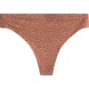 Chantelle Lingerie Soft Stretch Thong In Brown