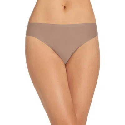 Chantelle Lingerie Soft Stretch Thong In Brown