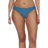 Chantelle Lingerie Soft Stretch Thong In Jeans Blue