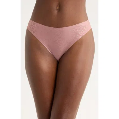 Chantelle Lingerie Soft Stretch Thong In Pink