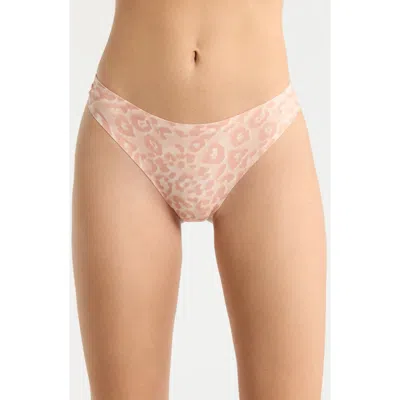 Chantelle Lingerie Soft Stretch Thong In Pink