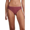 Chantelle Lingerie Soft Stretch Thong In Sepia