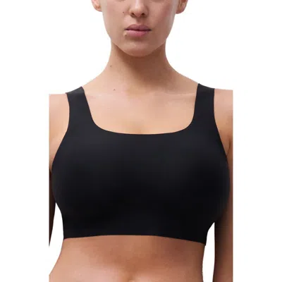 Chantelle Lingerie Softstretch Power Scoop Neck Bralette In Black
