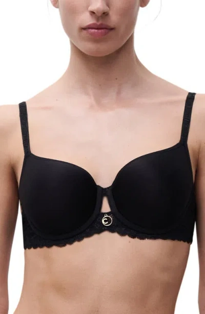 Chantelle Lingerie Sublime Custom Fit T-shirt Bra In Black