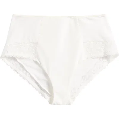 Chantelle Lingerie Sublime High Waist Support Briefs In White