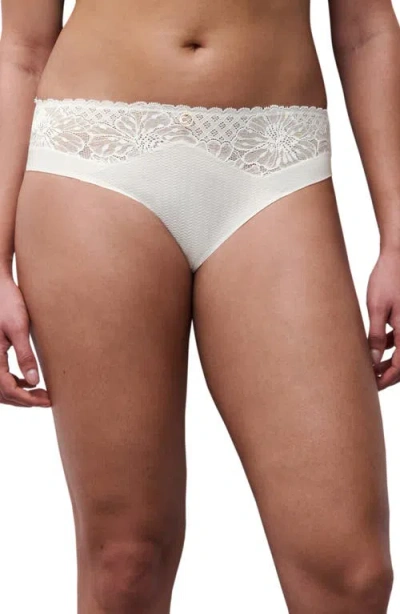 Chantelle Lingerie Sublime Mid Rise Bikini In White