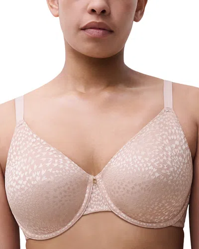 Chantelle Magique Seamless Unlined Minimizer Bra In Pink