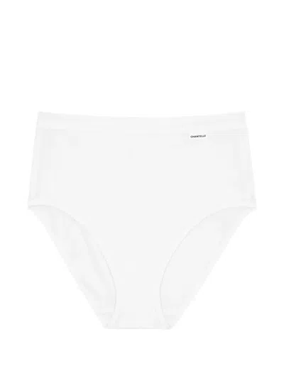 Chantelle Mini Logo Briefs In White