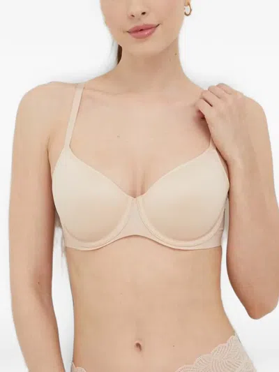 Chantelle Moulded Underwired Bra In Neutral