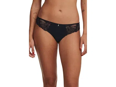 Chantelle New Orangerie Tanga In Black