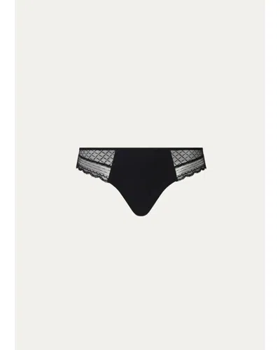 Chantelle Norah Chic Tanga Thong In Black