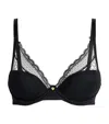 Chantelle Norah T-shirt Bra Womens Black Adjustable Strap Underwire Buu887 In Multi