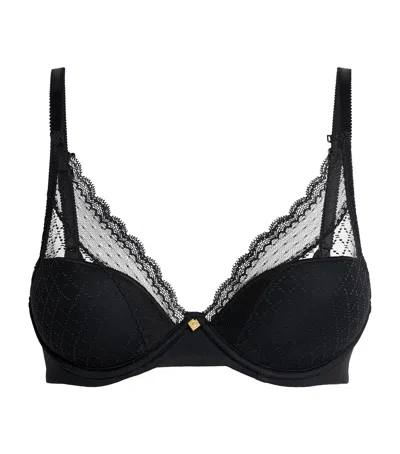 Chantelle Norah Chic Underwired T-shirt Bra In Black