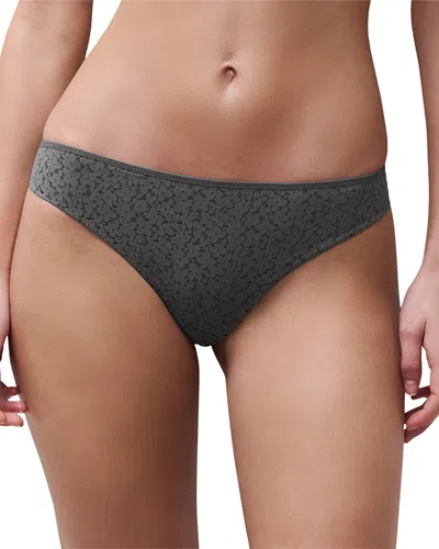 Chantelle Norah Comfort Thong In Gray