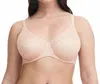 Chantelle Norah Comfort Underwire 2-hook Bra In Blushing Pink In Brown