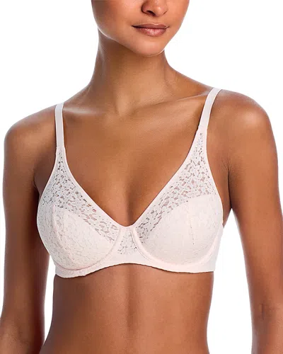 Chantelle Absolute Invisible Smooth Flex Contour Bra In Blushing Pink