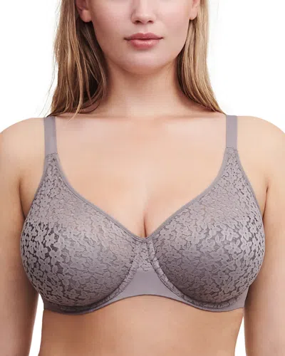 Chantelle Norah Comfort Underwire Bra In Purple Gray