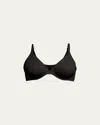 Chantelle Norah Floral Lace Bra In Black