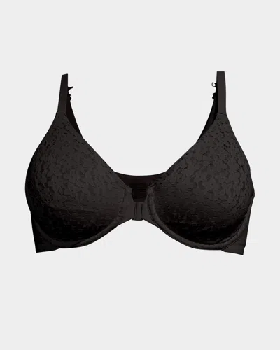 Chantelle Norah Floral Lace Bra In Black